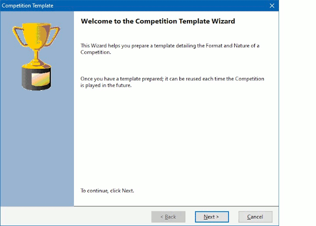 Open Competition Wizard